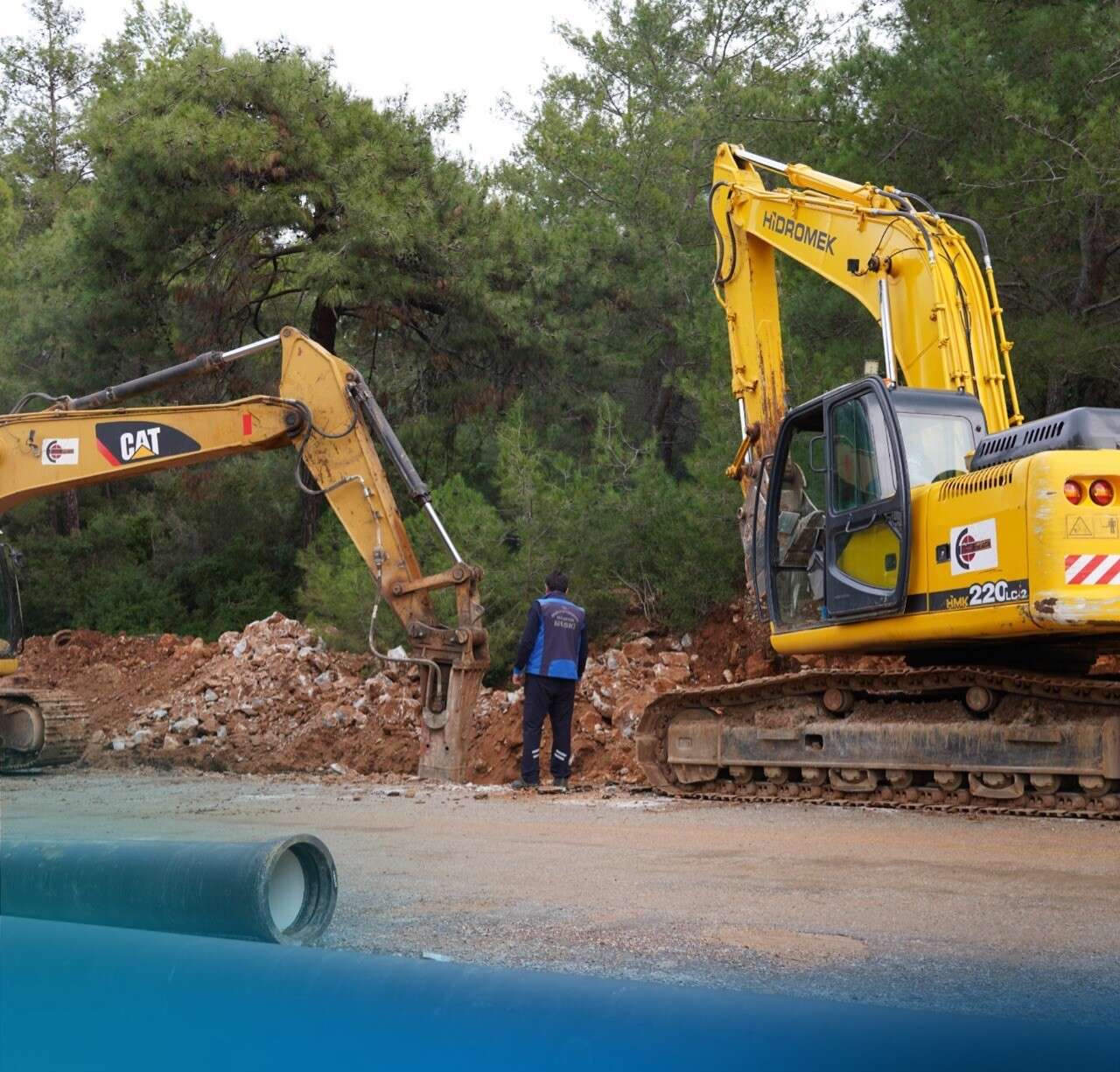 Bodrum Kızılağaç’ta İçme Suyu Hatları Yenileniyor 3
